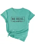 Allure Print Crew Neck T-Shirt - Trendy Long Sleeve Women's Top for Effortless Style