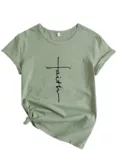 Everyday Comfort with Style - Short Sleeve Women's T-Shirt for Summer