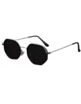 Ombre Polygon Fashion Sunglasses - Retro Summer Uv400 Sun Shades for Women and Men