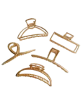 Stylish Metal Hair Claw Clip for Women - Daily Styling and Accessorizing