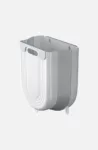 Collapsible Wall Mounted Garbage Bin - Folding Kitchen Trash Can for Easy Storage
