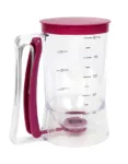 Cupcake Batter Separator and Dispenser - Handheld Funnel Measuring Cup for Mess-Free Baking