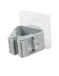 Strong Adhesive Mop Hook - Wall Mounted Broom Hanger Easy Installation Bathroom Accessory