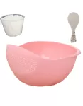 Multi-Functional Kitchen Washing Basket Basin - Ideal for Cleaning Vegetables, Fruits, and More - BLUE