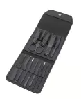 Professional 12-In-1 Manicure Set & Nail Clipper Kit with Leather Portable Case - Stainless Steel Pedicure Sets, Ideal Gift